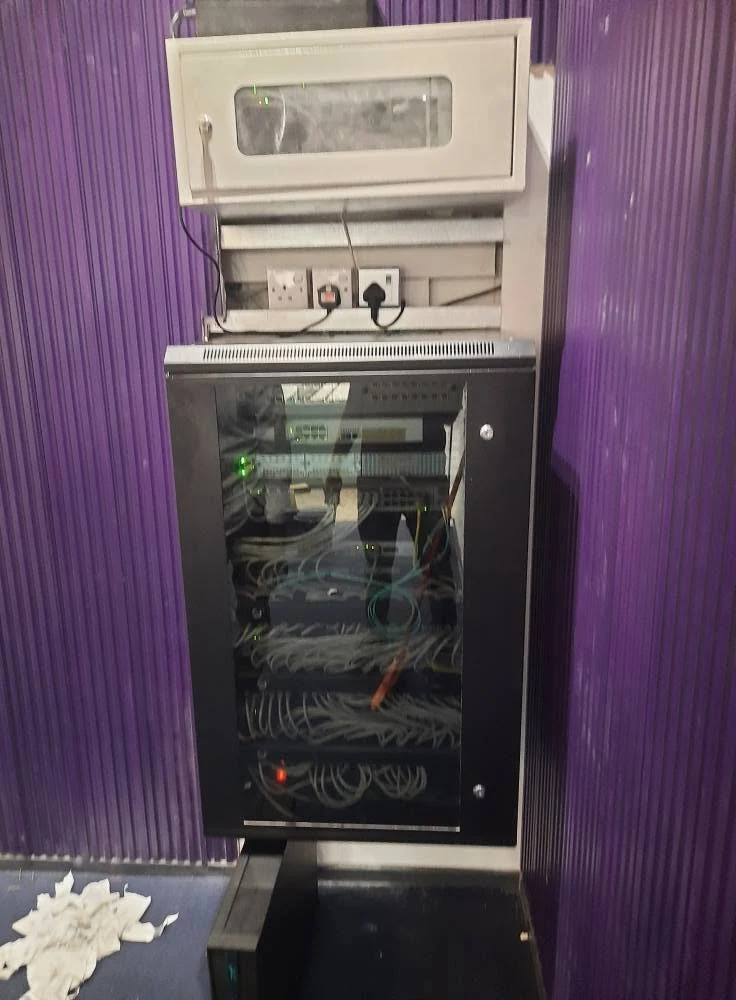 Data Network, Fibre & Fingerprint Installation, site photo 1