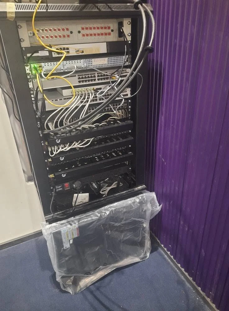 Data Network, Fibre & Fingerprint Installation, site photo 2