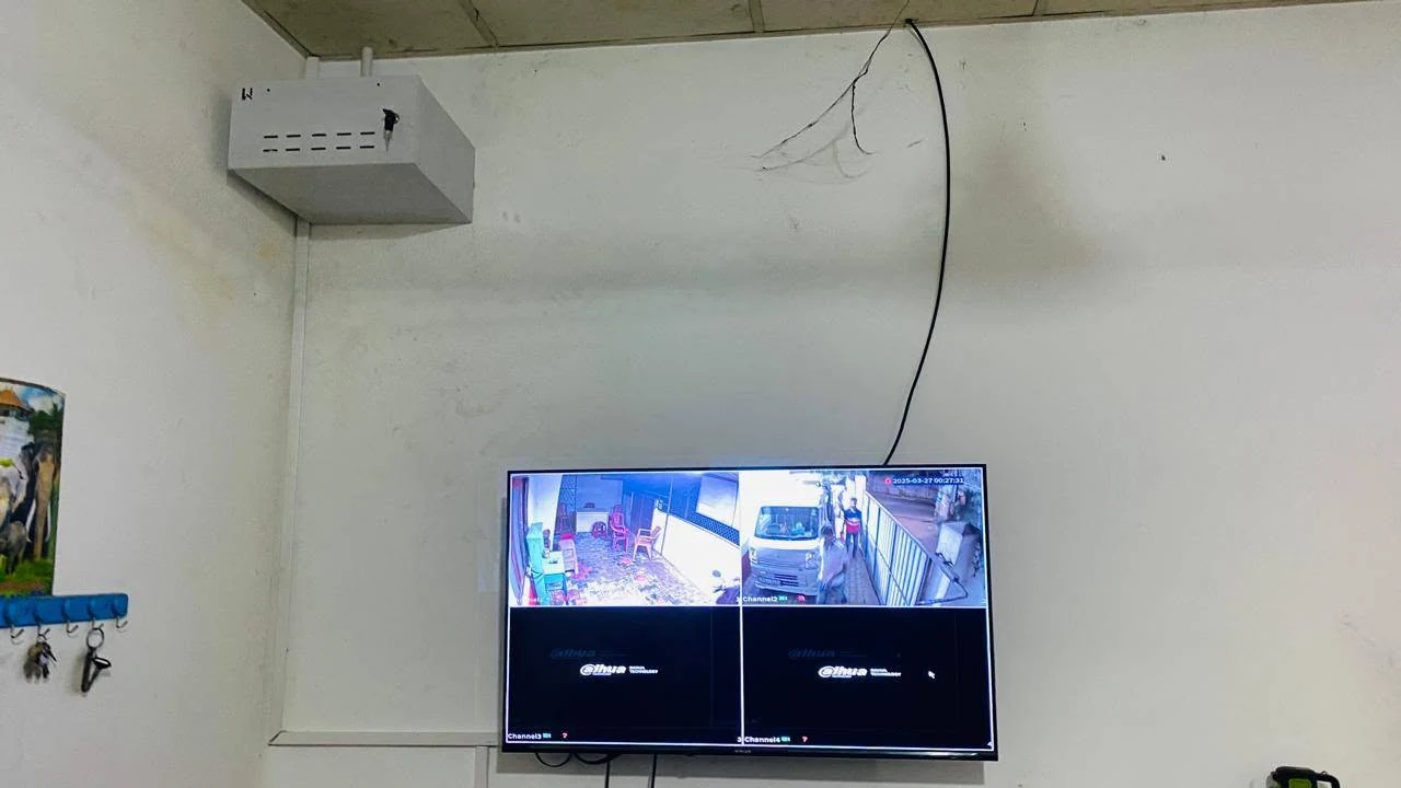 Colour CCTV Camera Installation, site photo 2